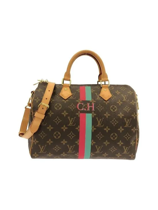 Louis Vuitton Monogram Speedy Bandouliere Boston