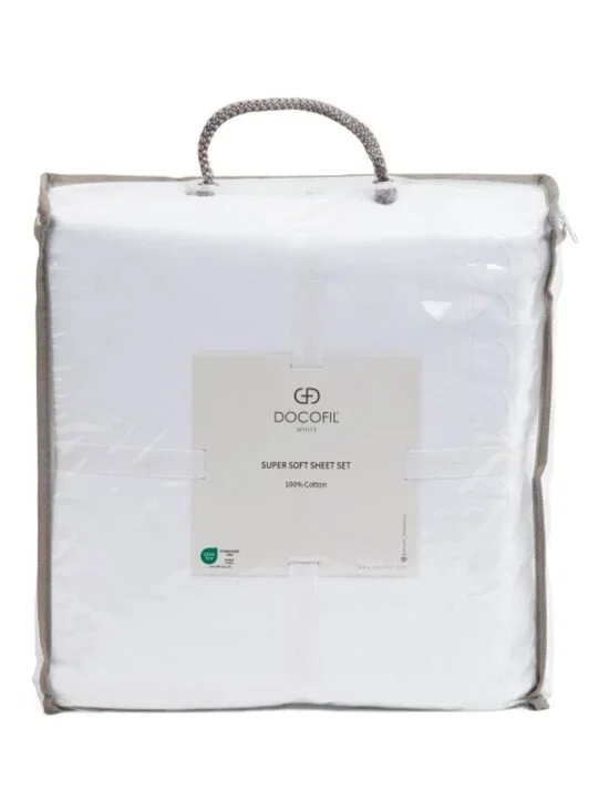 DOCOFIL Made In Portugal Scallop Ruffle Sheet Set