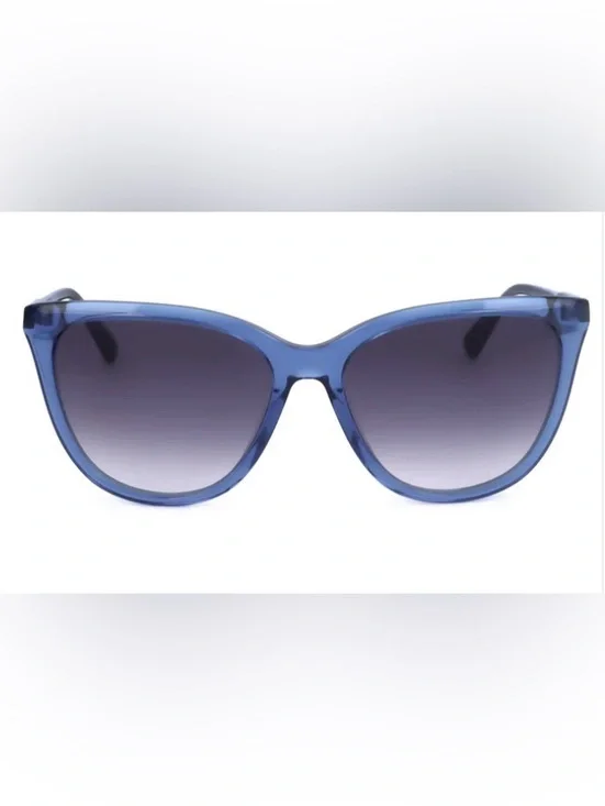 Longchamp Blue Oversized Women's Sunglasses with Case L0718S-400 #3