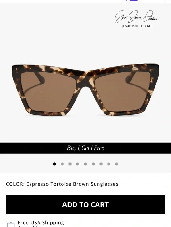 Diff Eyewear Espresso Tortoise Sunglasses - Vivi - Jessie James Decker