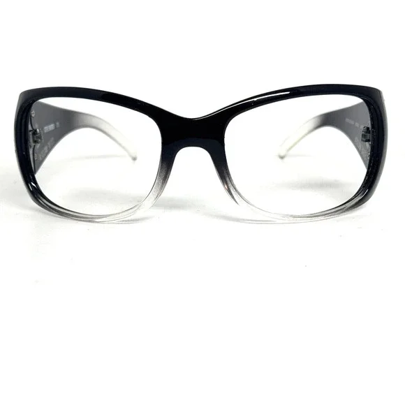 Steve Madden S5282 OMOX Sunglasses Frames Only Black‎ Clear Wrap H15742