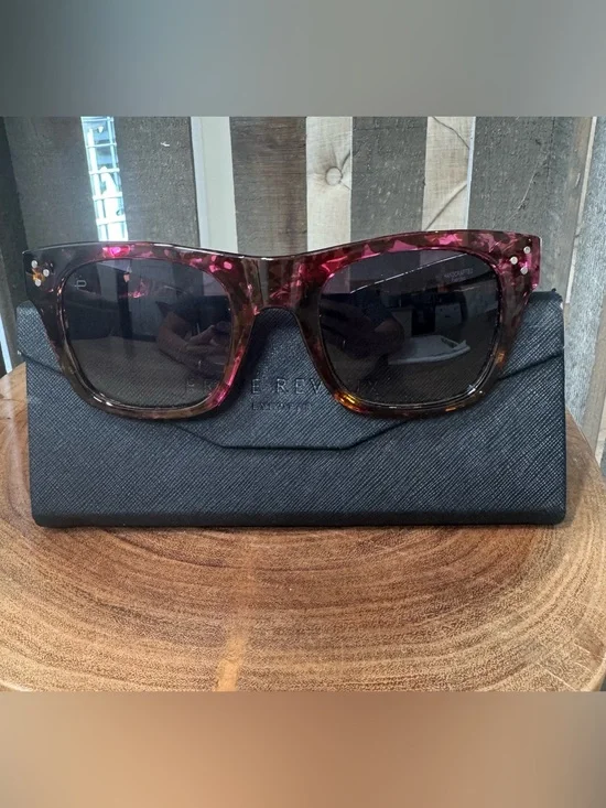 Prove Revaux The Classic Pink Tortoiseshell Oversized Sunglasses