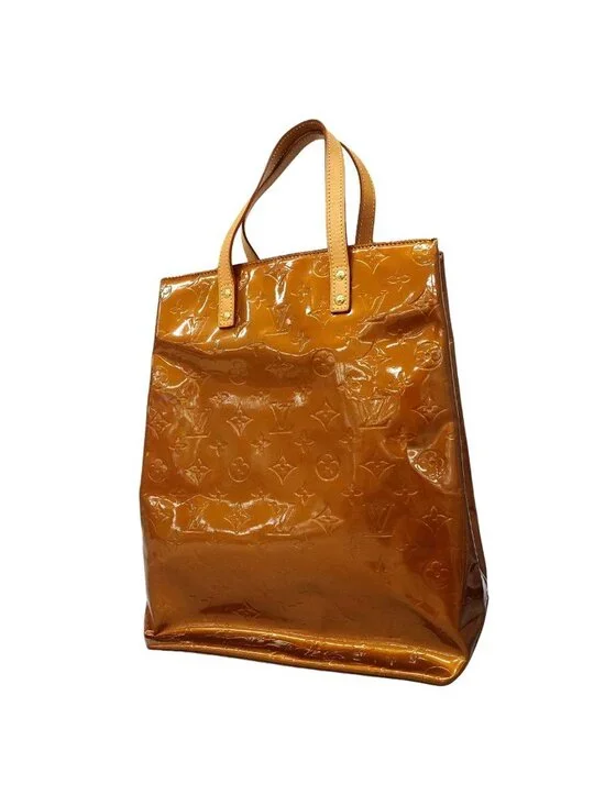 Louis Vuitton Tote Vernis Reed MM Blanc
