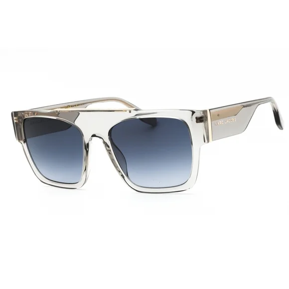 NWT Marc Jacobs MARC 757/S-0KB7 9O Transparent Dark Rectangle 54mm Sunglasses