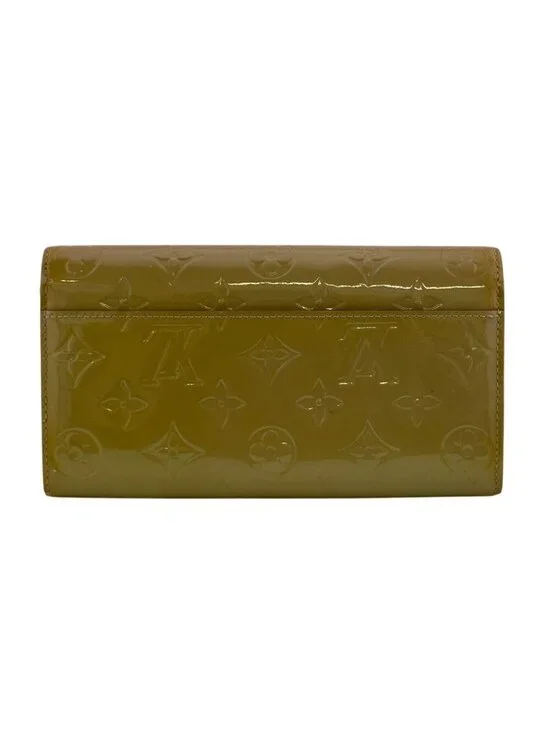 Louis Vuitton Bifold Flap Portefeuille Sarah Monogram Vernis Wallet