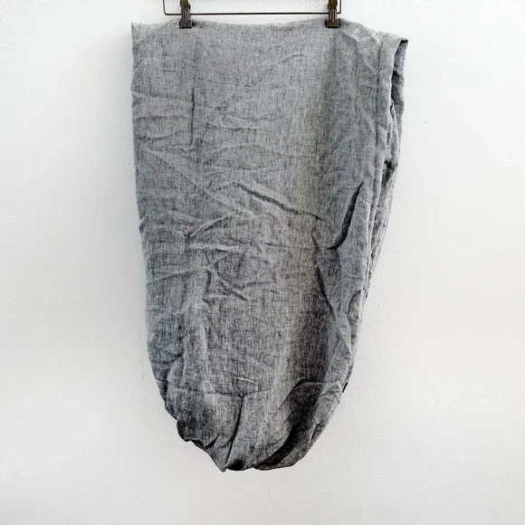 WEST ELM 100% Linen Fitted Sheet Twin Size
