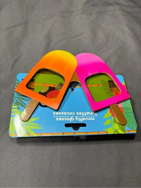 New Popsicle -Shaped Sunglasses