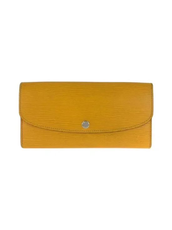 Louis Vuitton Epi Portefeuille Emily Yellow Wallet