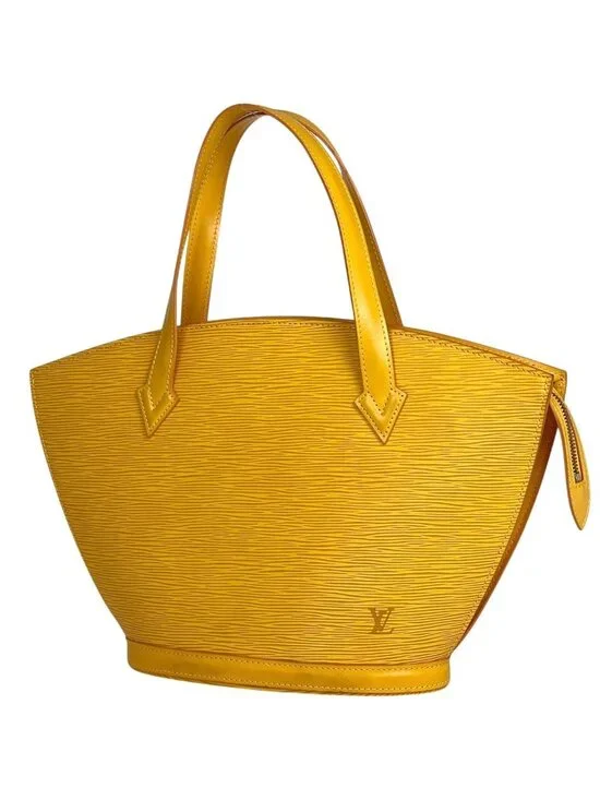 Louis Vuitton Saint Jacques Handbag Epi Tassili Yellow