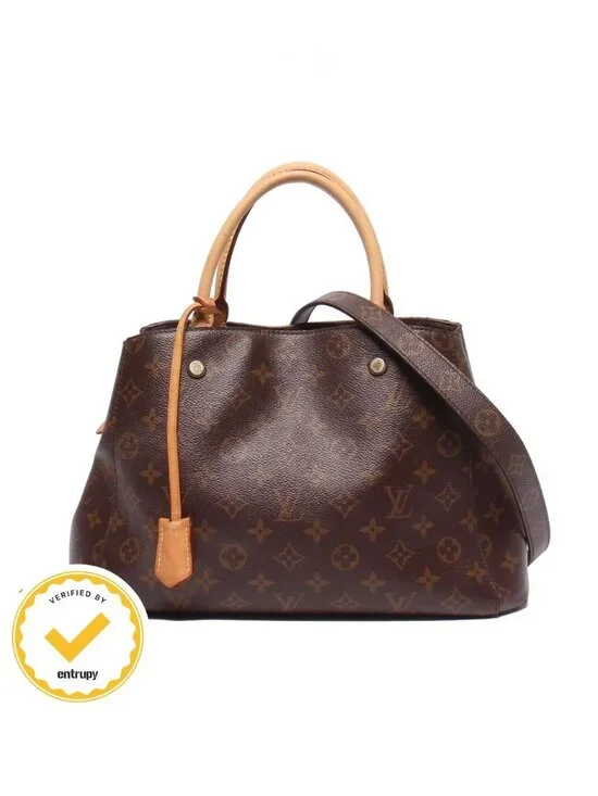Louis Vuitton 2-Way Shoulder Bag Montaigne MM Monogram