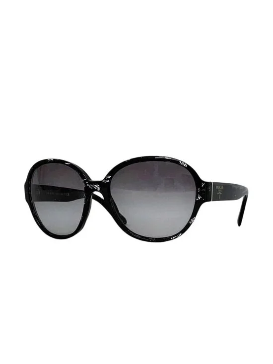 Prada Sunglasses Black Gradient Eyewear Acetate Case Lens