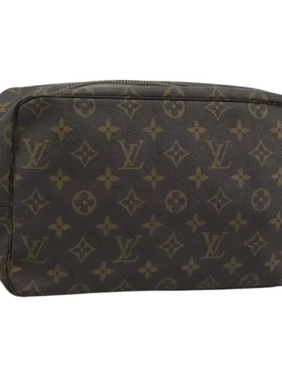 LOUIS VUITTON Monogram Trousse Toilette 28 Clutch Bag M47522 LV Auth 189018
