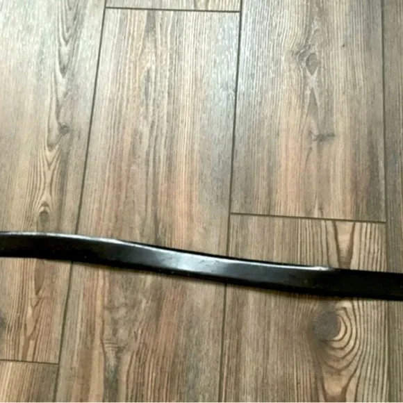 Sleek Black Belt