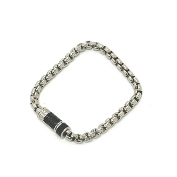 LOUIS VUITTON Brown Monogram Charm Bracelet