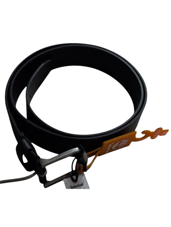 Timberland Men's Black Leather Belt Size XL 42/44