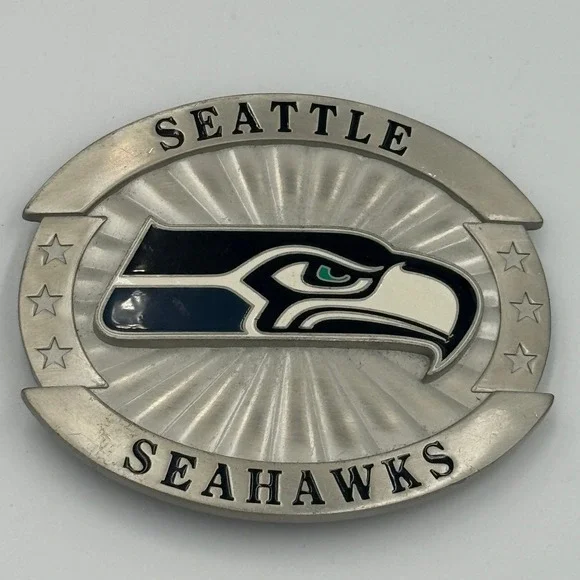 Siskiyou Sports Seattle Seahawks NFL‎ Belt Buckle Vintage 2005 OFB 155