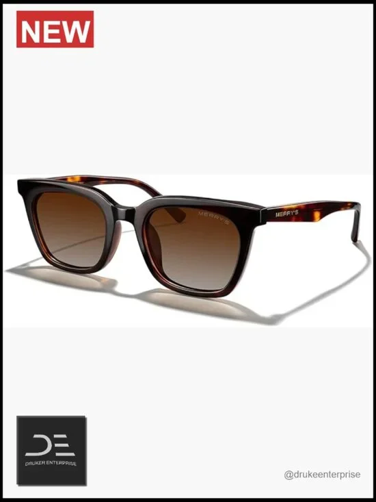 Acetate Square Polarized UV400 Sunglasses