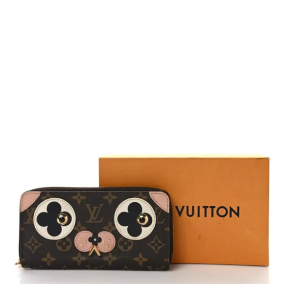 Louis Vuitton - Monogram Canvas Dog Zippy Coin Purse - Wallet | Brown