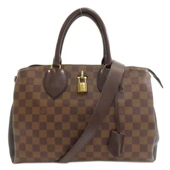 LOUIS VUITTON Authentic Black Damier Canvas Bag