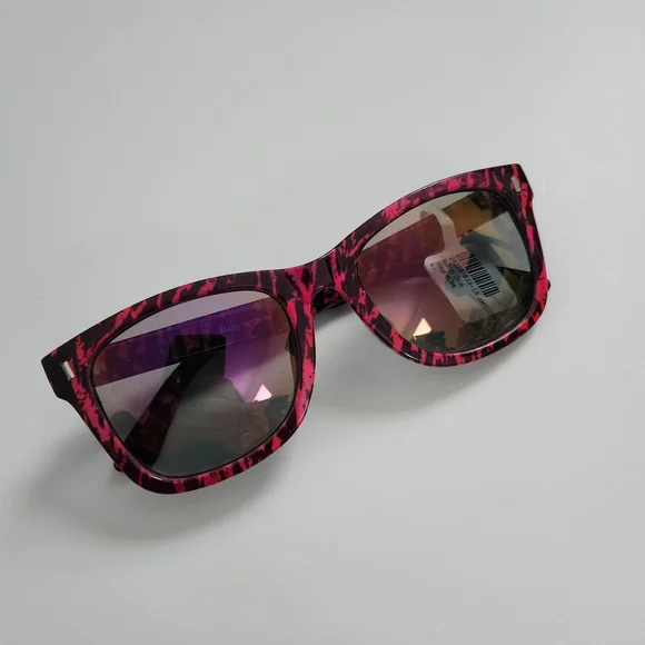 Y2K‎ Claire's VINTAGE Pink Black Sunglasses NWT