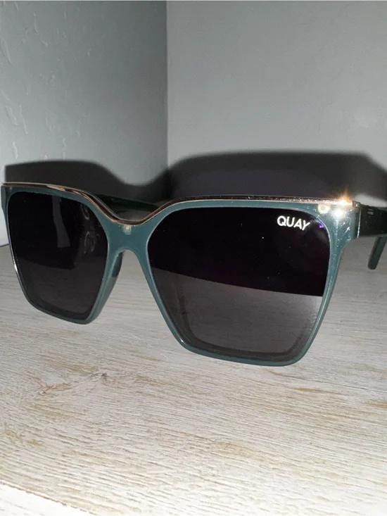 Quay Australia Women's Dark Green After Party Sunglasses