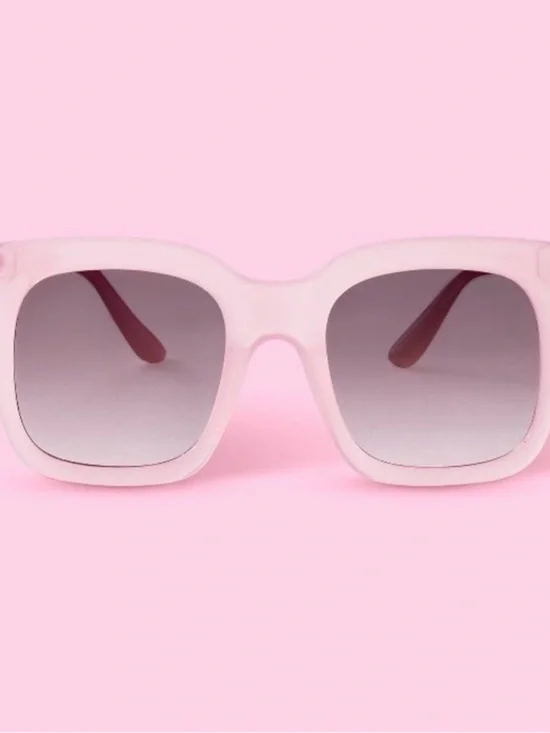 Stoney Clover Lane Pink Square Sunglasses NWT