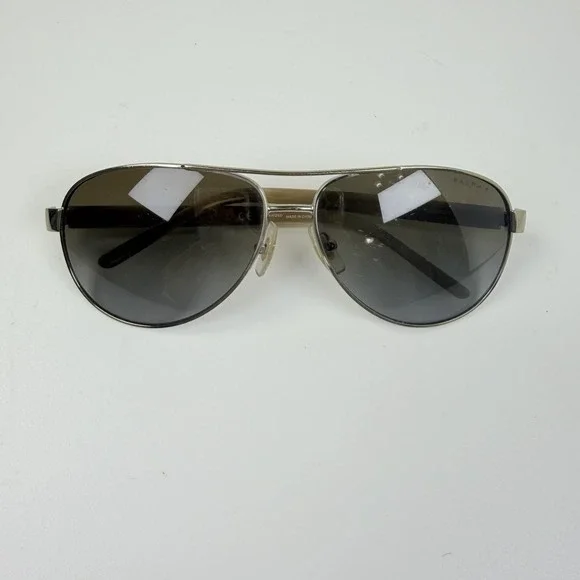 Ralph Lauren RA4004 101/T5 Polarized Aviator Sunglasses Gold Cream 59-13-130