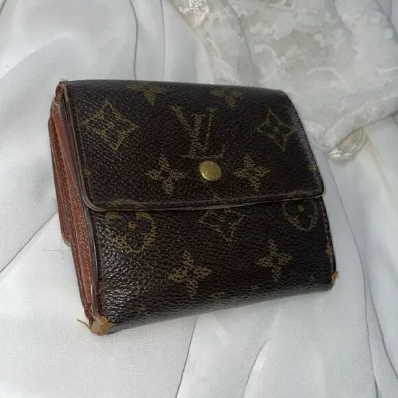 Authentic Louis Vuitton Monogram Porte Monnaie Billets Compact Wallet