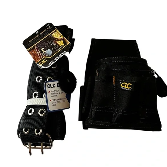 NWT CLC Work Gear 2 Pc Belt/Pouch