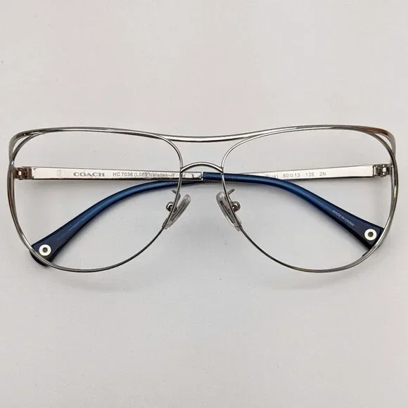 🕶️Frame Only | Coach HC7036 L069 Natalie Sunglasses 60/13 135 /KAG513🕶️​
