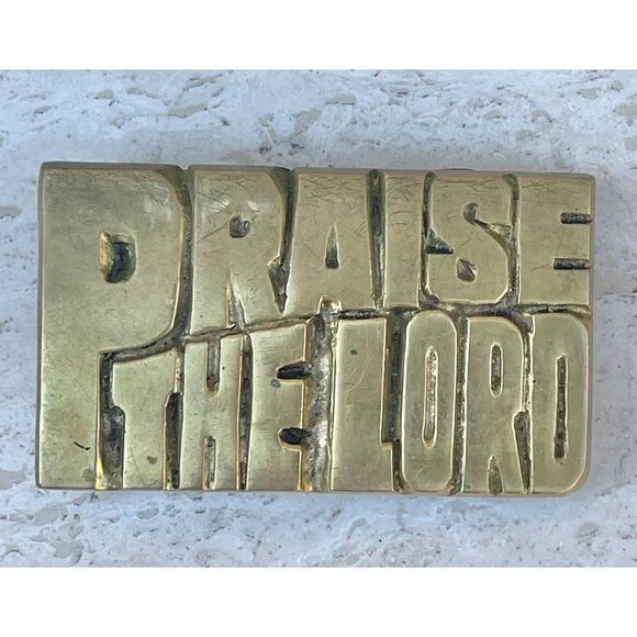 Belt Buckle Solid Brass 