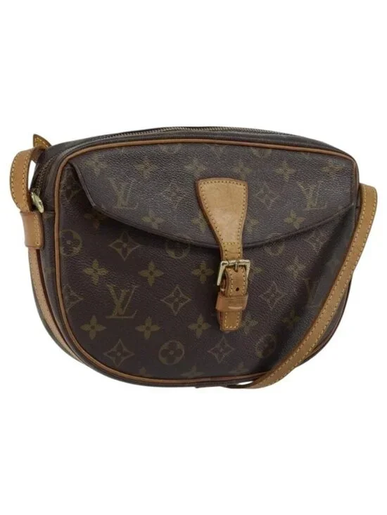 Authentic LOUIS VUITTON Monogram Jeune Fille MM Shoulder Bag M51226 LV