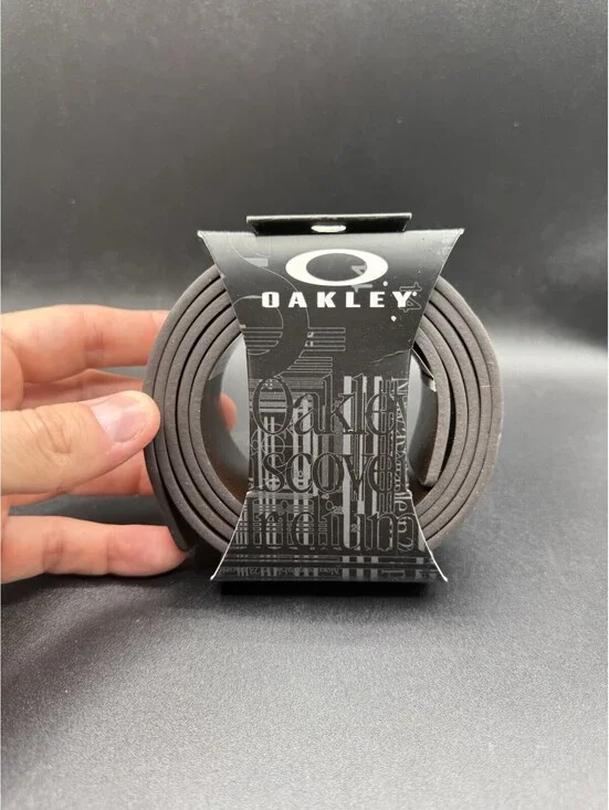 Oakley Leather Belt Strap Earth Brown One Size