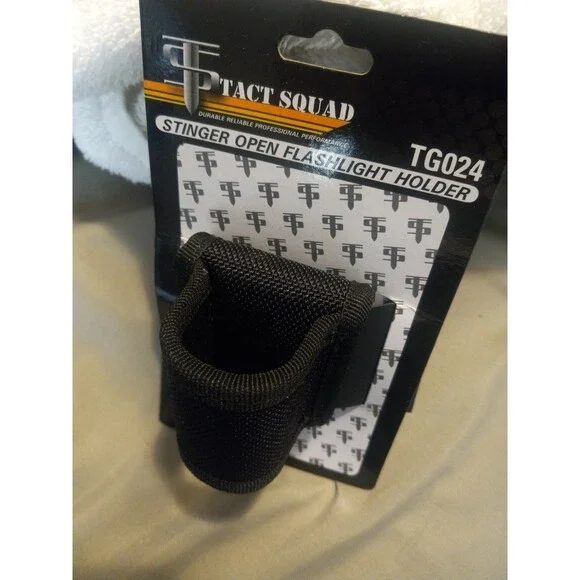 Tact Squad Utility Belt Stinger Open Flashlight Holder