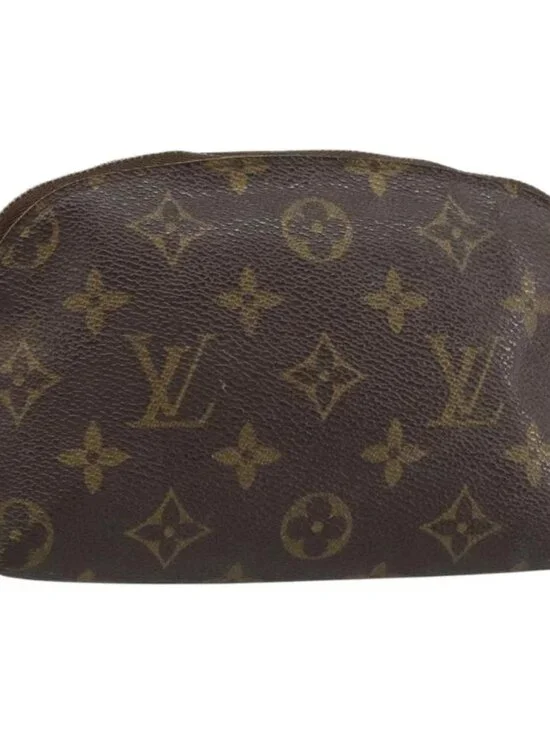 LOUIS VUITTON Monogram Pochette Cosmetic PM Pouch M43998 LV Auth 159485