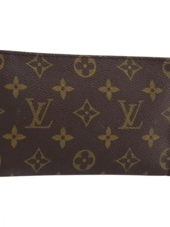 LOUIS VUITTON Monogram Bucket PM Accessory Pouch LV Auth 159478