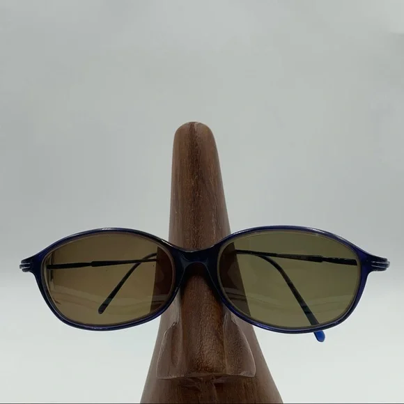 Vintage Safilo Blue Oval Sunglasses Frames