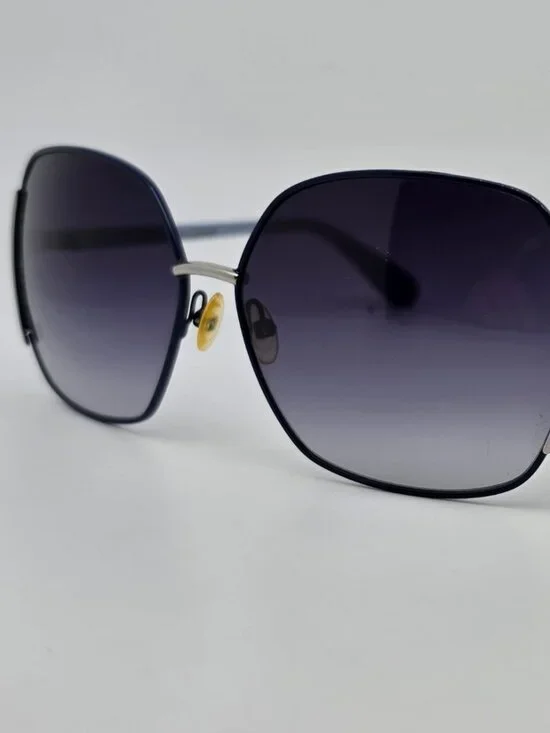 Marc Jacobs MMJ098/S Ruthenium Blue Frame Grey Gradient Lens Sunglasses 61mm