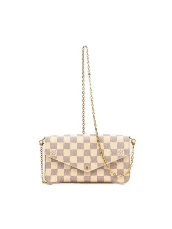 Louis Vuitton Damier Azur Pochette Felicity Shoulder