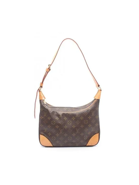 Louis Vuitton Shoulder Bag Boulogne PM Monogram Canvas Leather 30