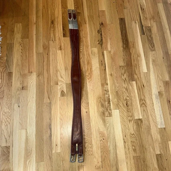 Custom‎ Made  Lighter Brown Padded Hunter English Girth - 48