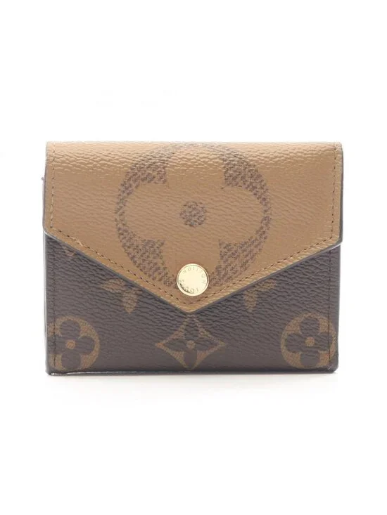 Louis Vuitton Trifold Wallet Portefeuille Zoe Canvas Victorine