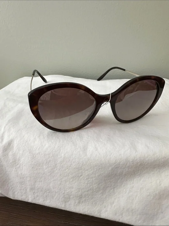 Prada Tortoiseshell Oversized Women's Sunglasses - Brown Lenses (09)