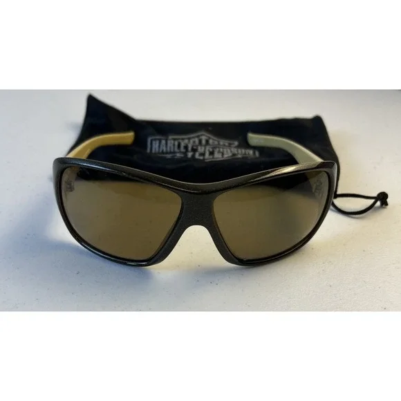 ✅⭐ HARLEY DAVIDSON By WILEY X abby Gold 125 WX Z87-2+ Safety Sunglasses