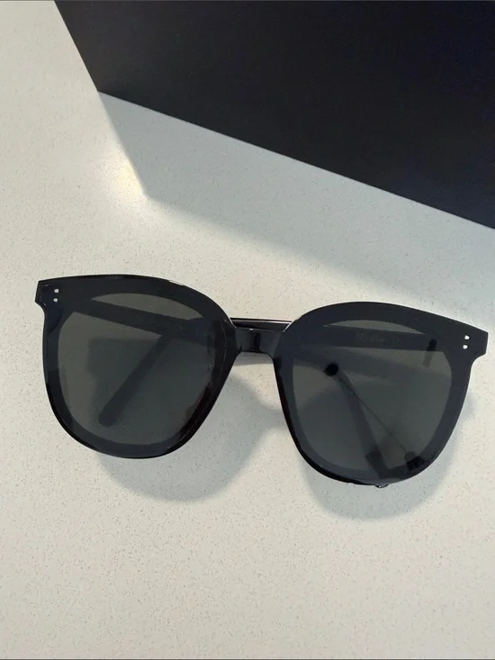 GENTLE MONSTER “My Ma” Black Oversized Sunglasses