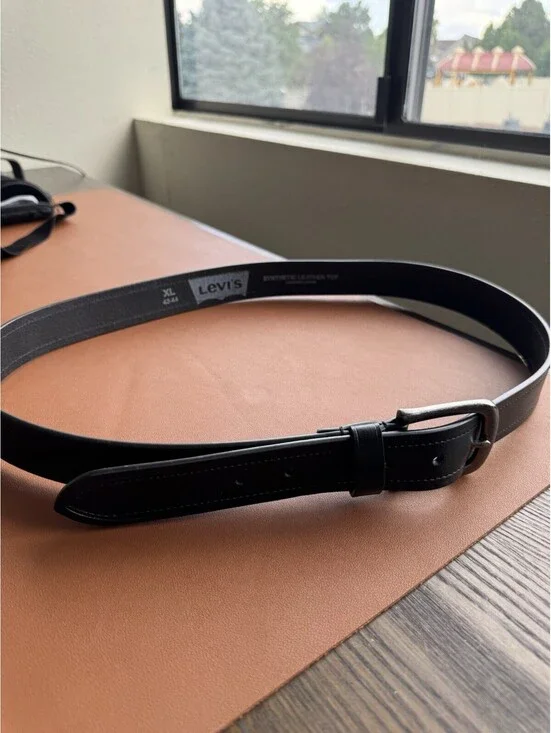 Levi’s Leather Belt Black Sz Xl 42 44