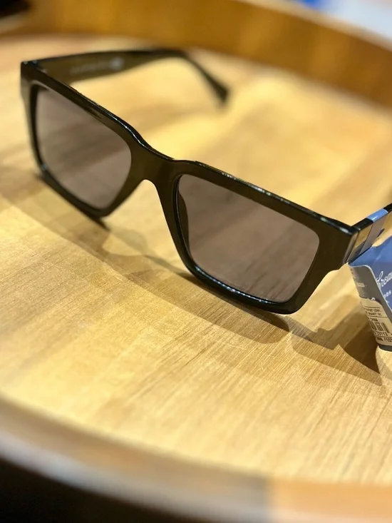 Universal Thread - Greenish-Brown Square Frame Sunglasses with Dark Lenses