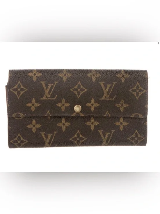 Louis Vuitton Monogram Canvas Sarah wallet