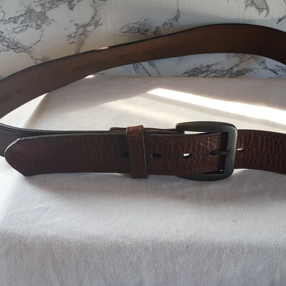 Source Unknown‎ Dark Brown Leather Belt