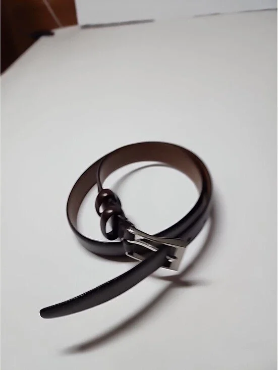 Full Grain Italian Leather Belt 35 Inch Brown 30/75